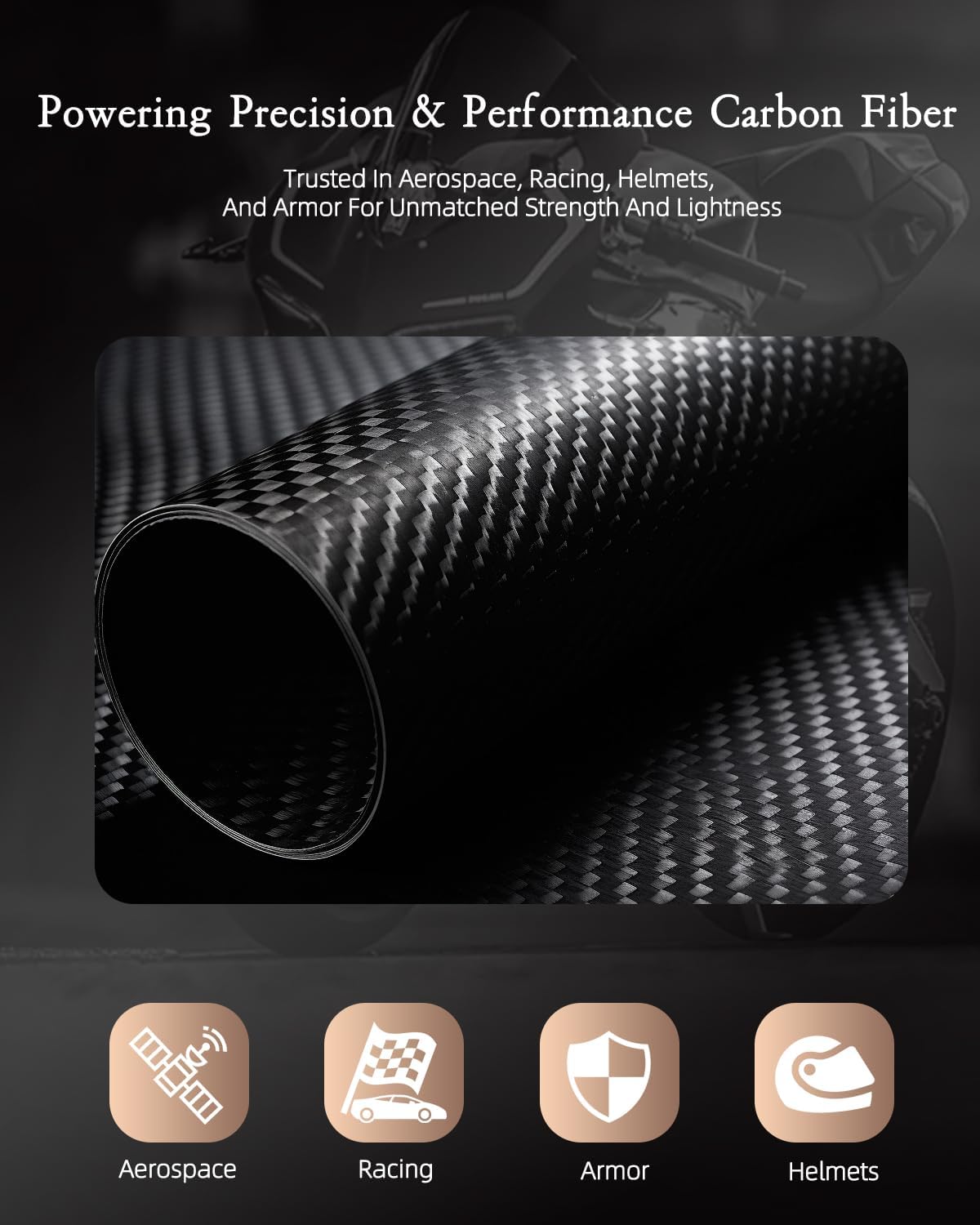 Real Carbon Fiber Motorcycle Rear Brake Disc Guard Protector For KX250F 2004-2018, KX450F 2006-2018, RMZ250 2004-2006 Dirt Bikes, BLACK