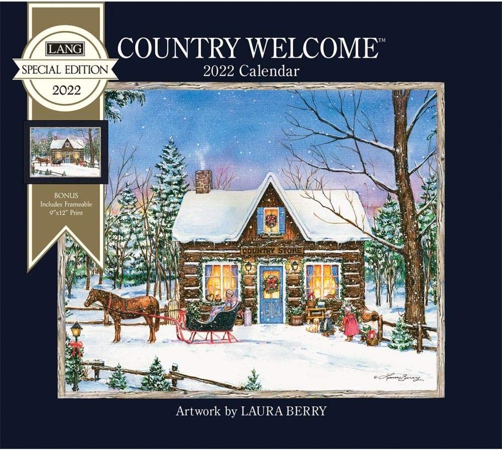 The Lang Companies, Country Welcome 2022 Special Edition Wall Calendar