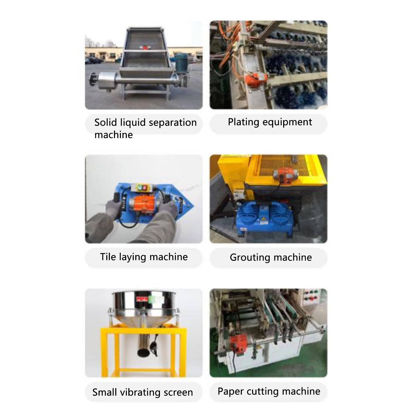 Akozon Motor de Hormigón Eléctrico, 3000Rpm, 50Hz, Construcción de Aleación de Aluminio Ip65 para Mesa Agitadora, Tamices, Mezcladores, 50W, 32Kg, bajo Nivel de Ruido (60W)