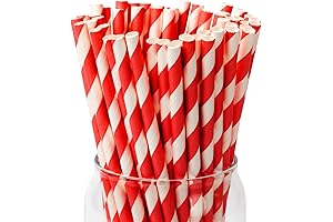 Vibrant Red Straws: Elevate Your Drink Experience