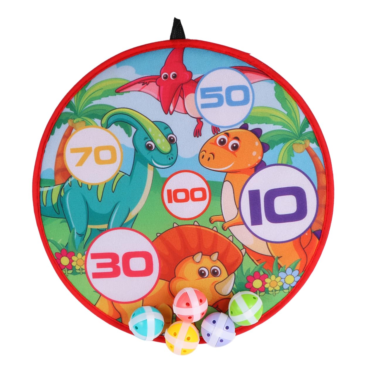 Generic1 Set Educational Plaything Dart Board Toy Kit Sticky Target Toy Outdoor Playset Cloth Art Toy Toys Sticky Toy Indoor Parent-child Goo Ball