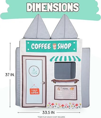 Miniatura 73 de Couch Swag Panel de juego para sofá de espuma para niños, sofá infantil (heladería)