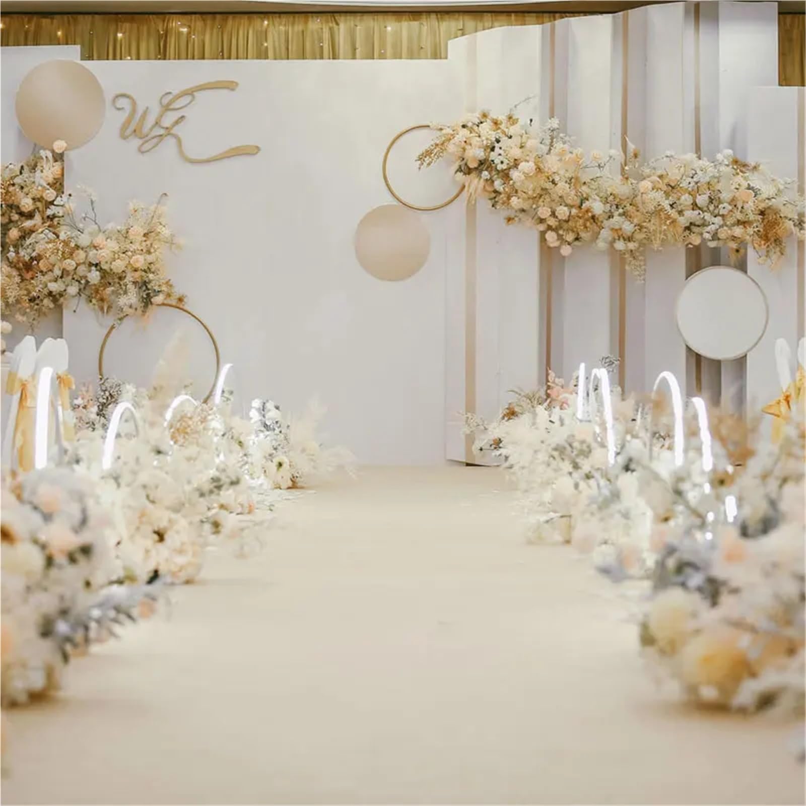 OPIGJUFD Roter Teppich 10x1m - Hochzeitsteppich Outdoor Für Events & Feiern