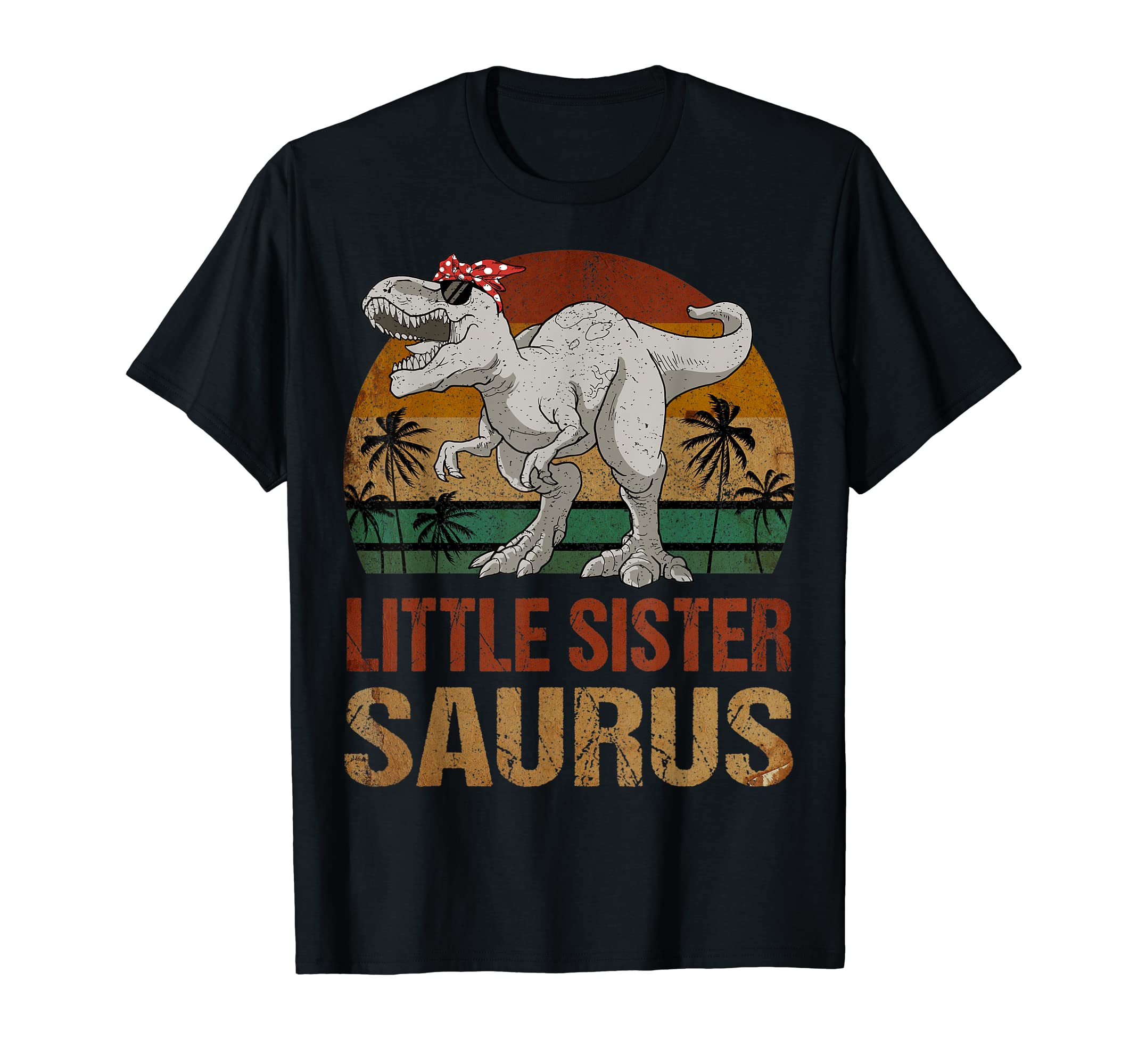Little Sistersaurus Dinosaur Little Sister Saurus Vintage T-Shirt