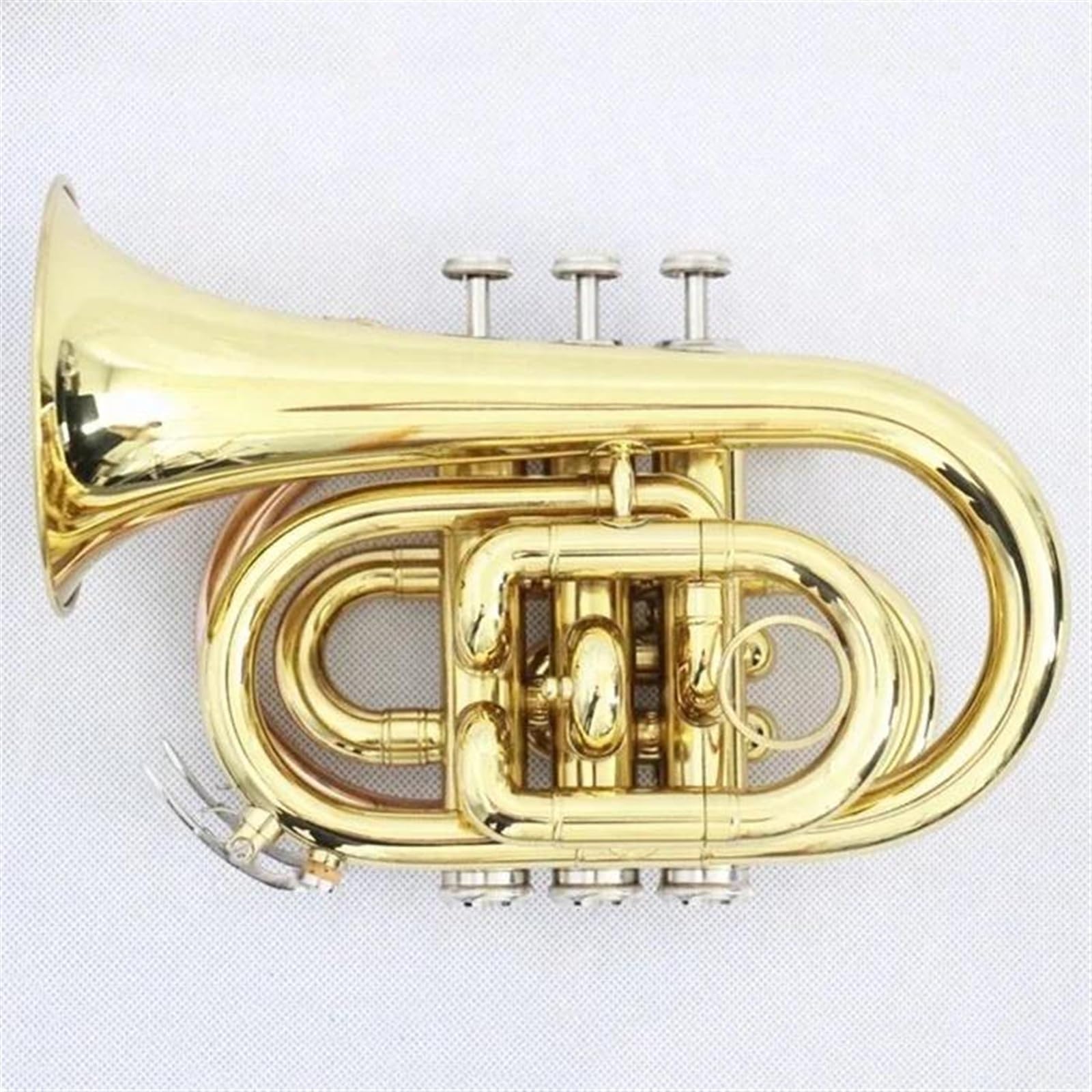 Trąbki Profesjonalna Trąbka Instrument Trąbkowy Dobrej Jakości Trąbka Kieszonkowa Lakierowana Na Złoto Instrumenty Muzyczne Ze Stali Nierdzewnej