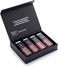 MEANT Majesty Matte Liquid Lipstick Combo - Day Dazzle (Set of 4) | Long-Lasting up to 12 hours | Enriched with Vitamin C and Jojoba Oil