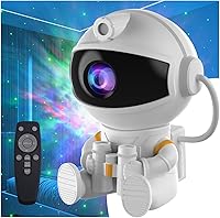 Astronaut Galaxy Night Light Projector with Remote & Timer - 360° Starry Ceiling Lights for Kids Bedroom Decor, Christmas Birthday Gifts