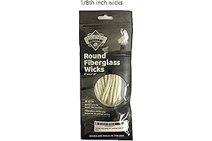 Premium Round Fiberglass Wick: Elevate Your Lighting Ambiance with Clean-Burning Excellence
