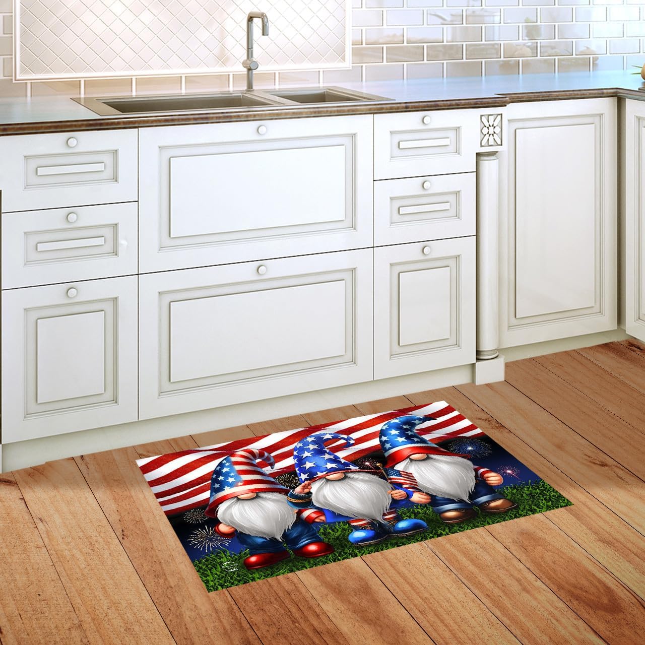 Briarwood Lane Saluting Gnome Doormat