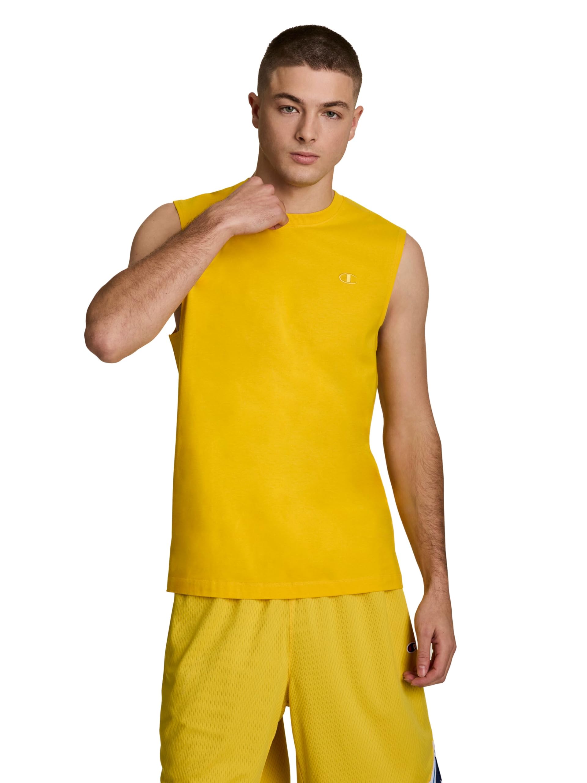 Champion Men's Muscle Tank, Classic Graphic Muscle Tee, Sleeveless T-shirt for Men (Reg. Or Big &amp; Tall)