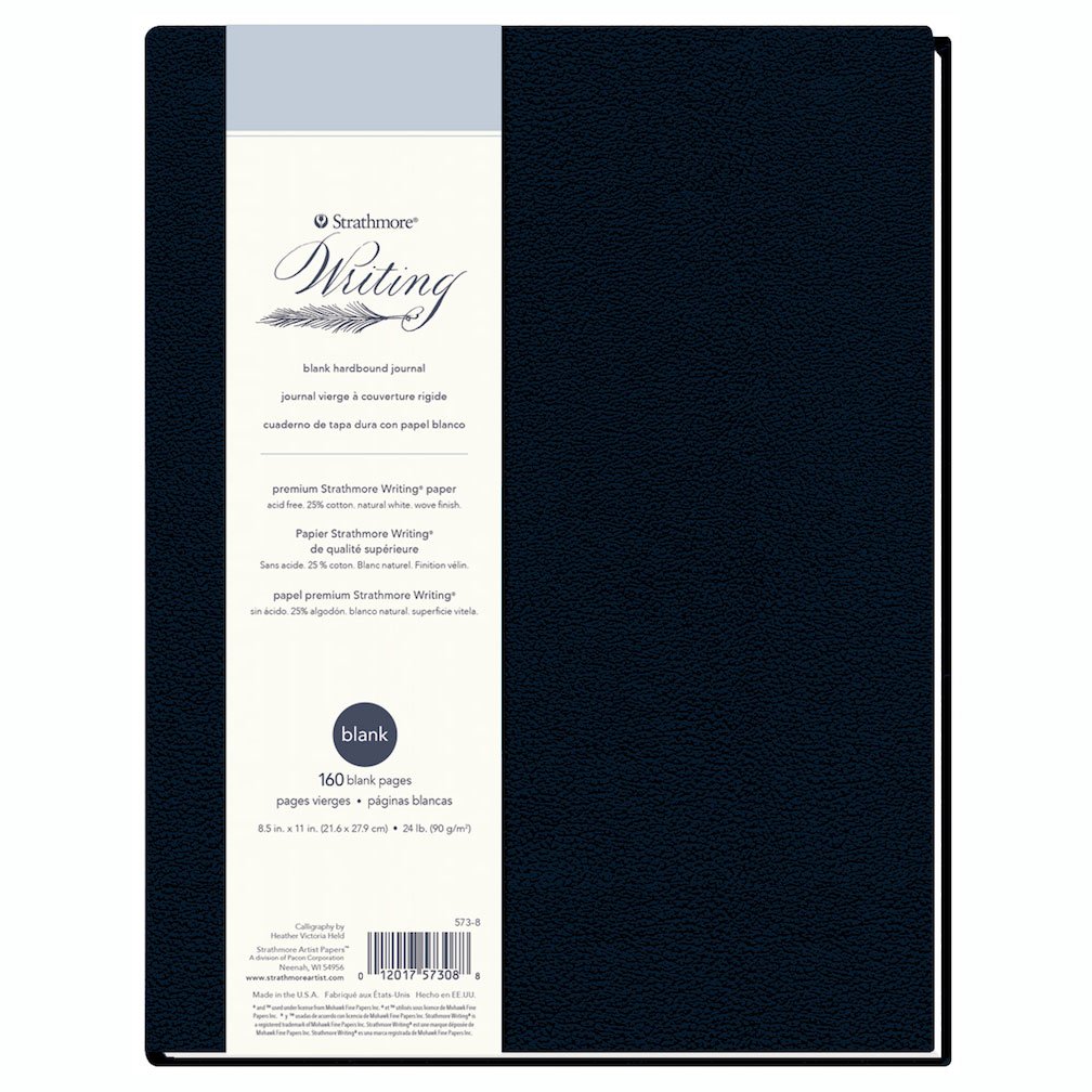 Strathmore Pro-Art Paper Journal Vierge à Couverture Rigide 80 Feuilles 21,6 x 27,9 cm