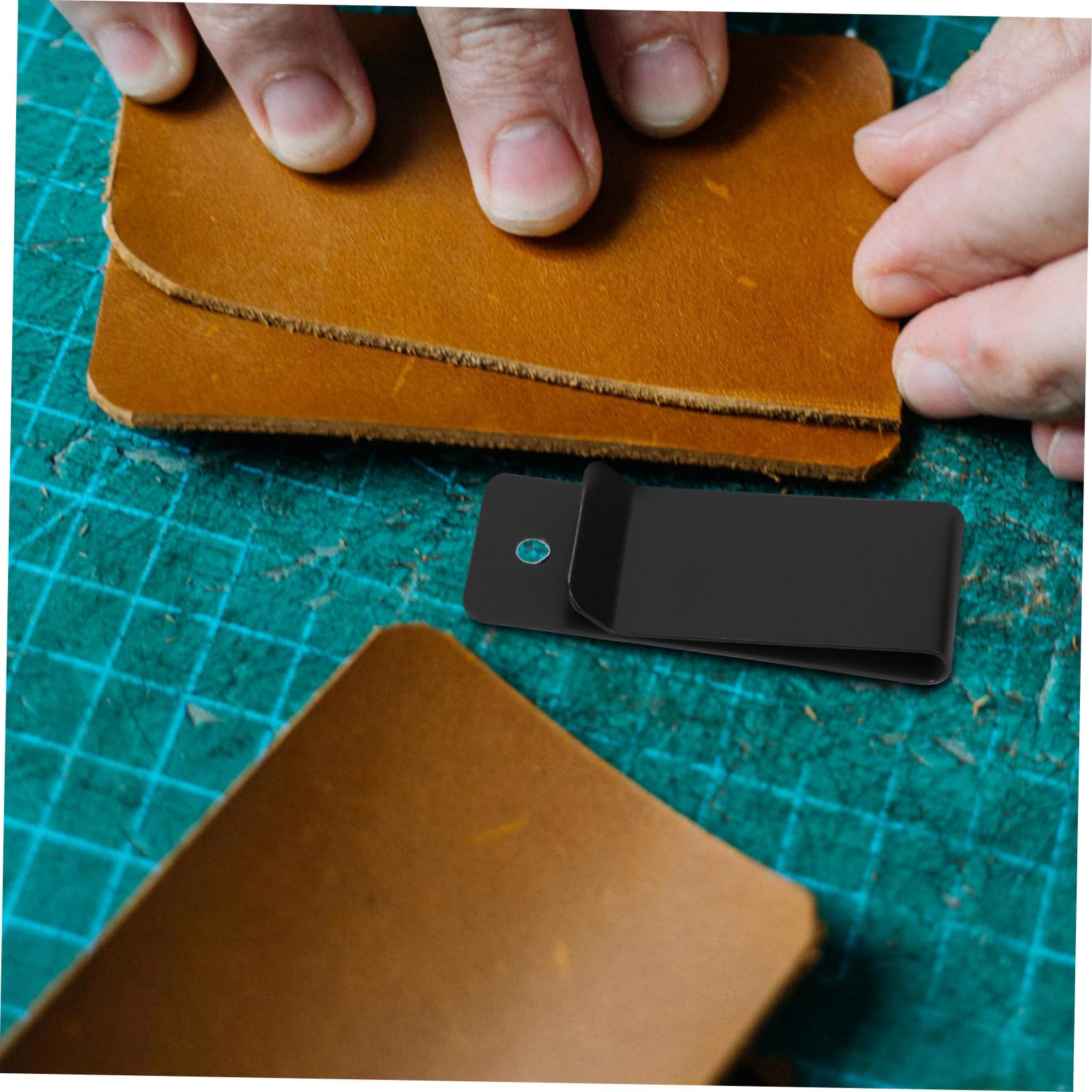 SHINEOFI Lot De 10 Clips De Ceinture En Métal Durable Pour Pochettes Et Installation Facile Avec Un Design Unique Solide