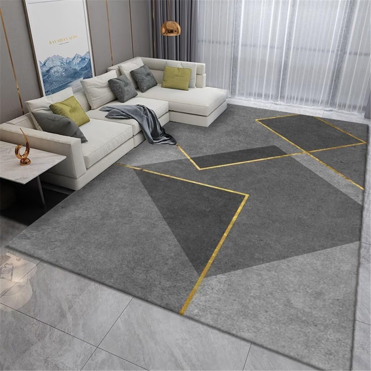 Tapis de salon et de chambre moderne pour créer un coin jeu bébé chaleureux