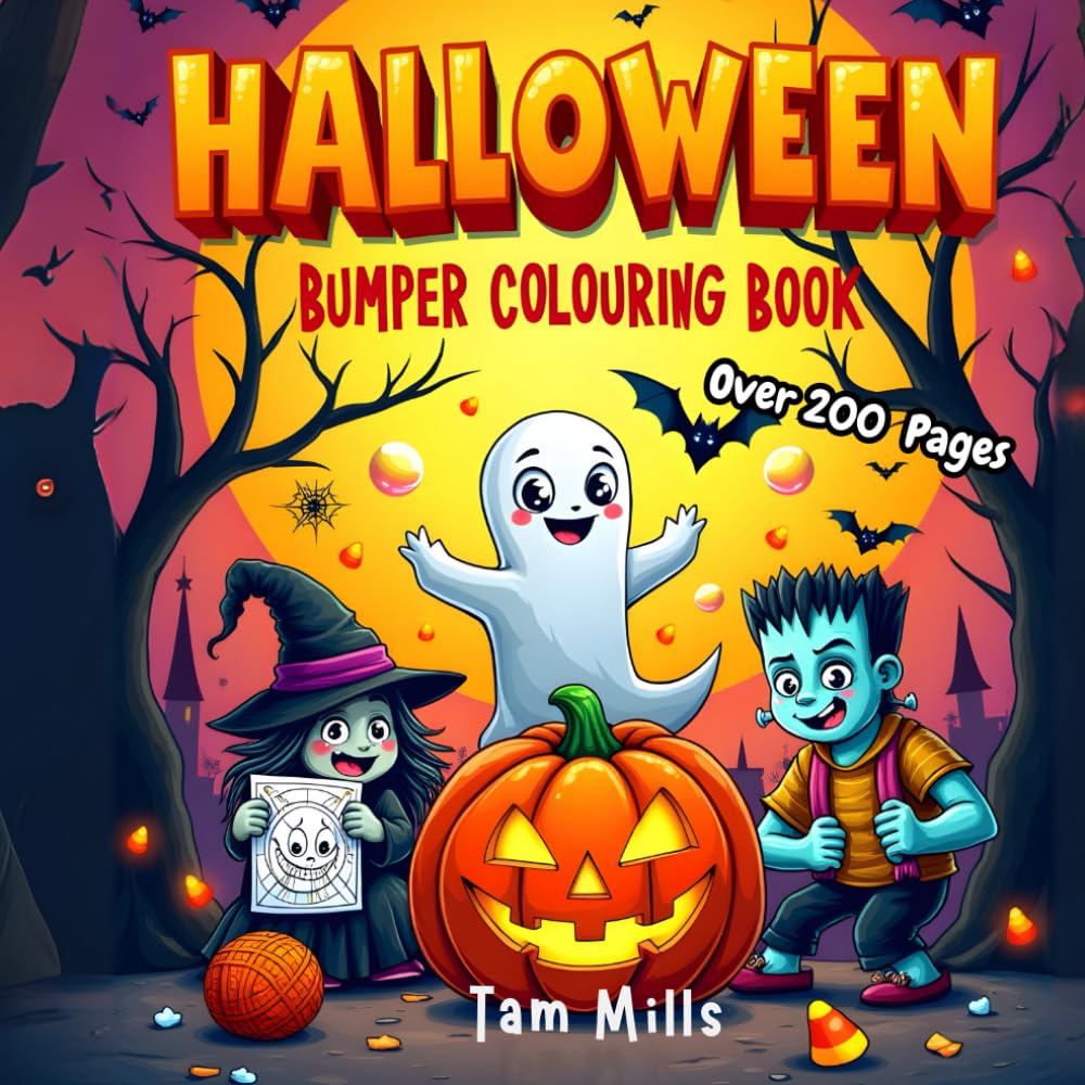 Halloween Coloring Book (Halloween for Kids)