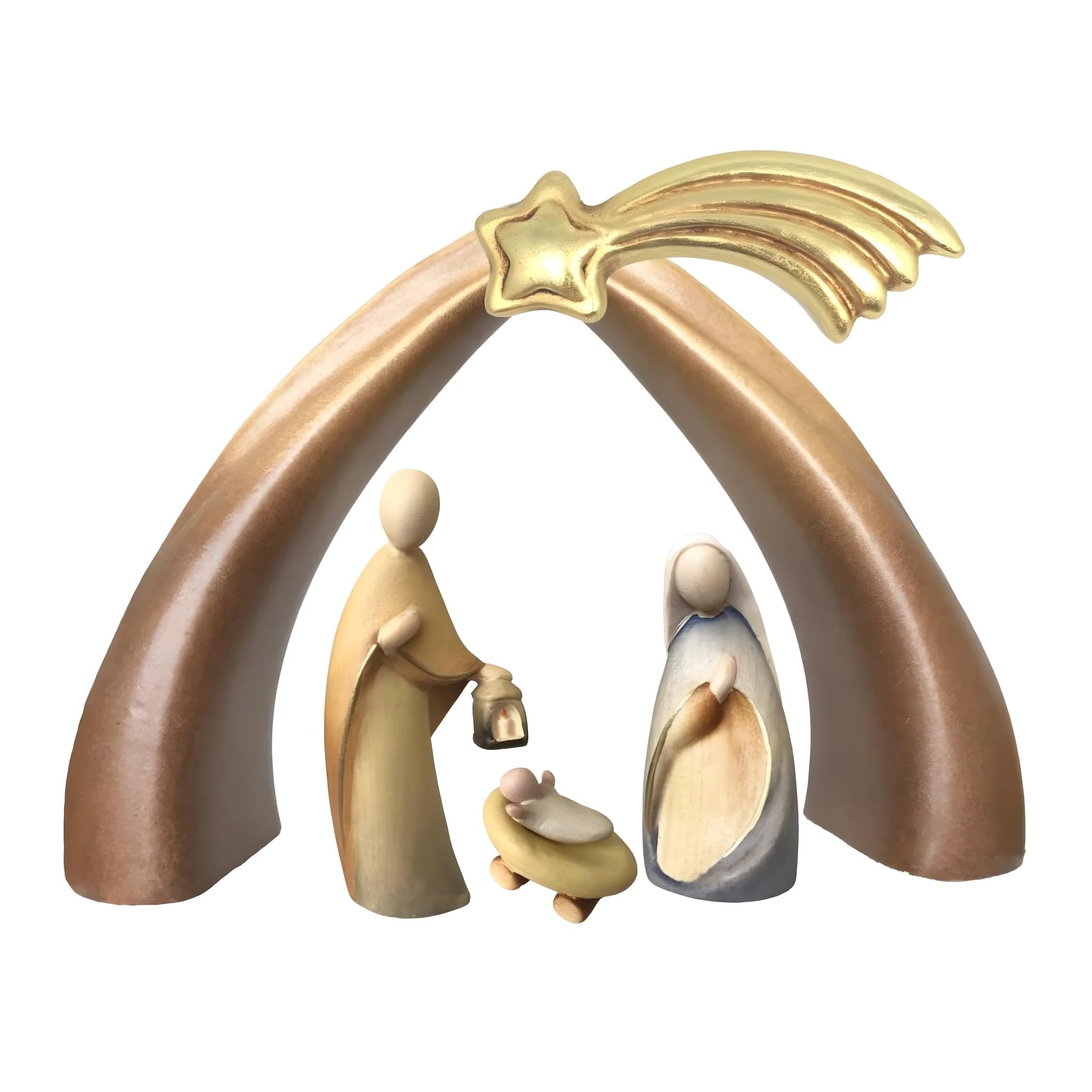 Nativity with Holy Family & Stable by Dolfi