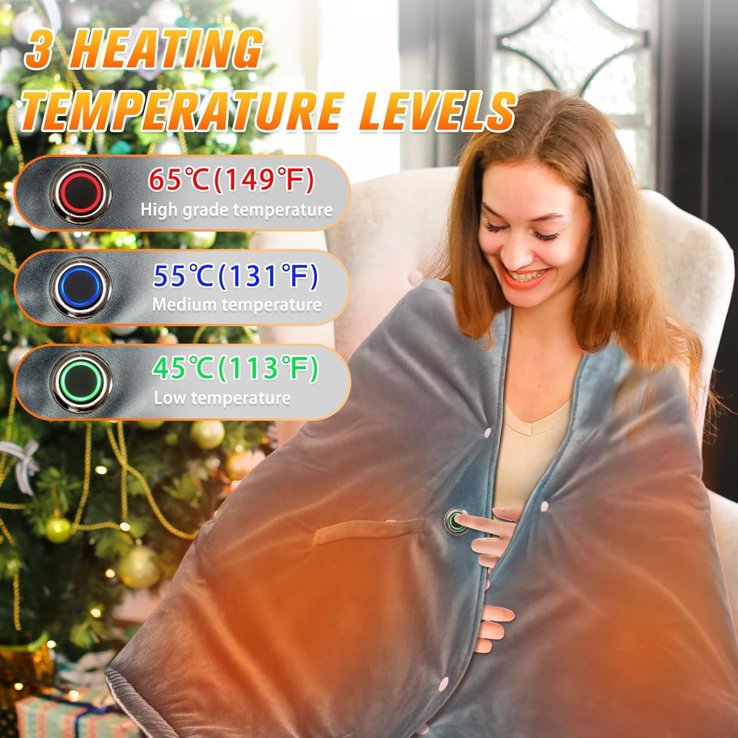 fisca Električna deka različiti načini korištenja