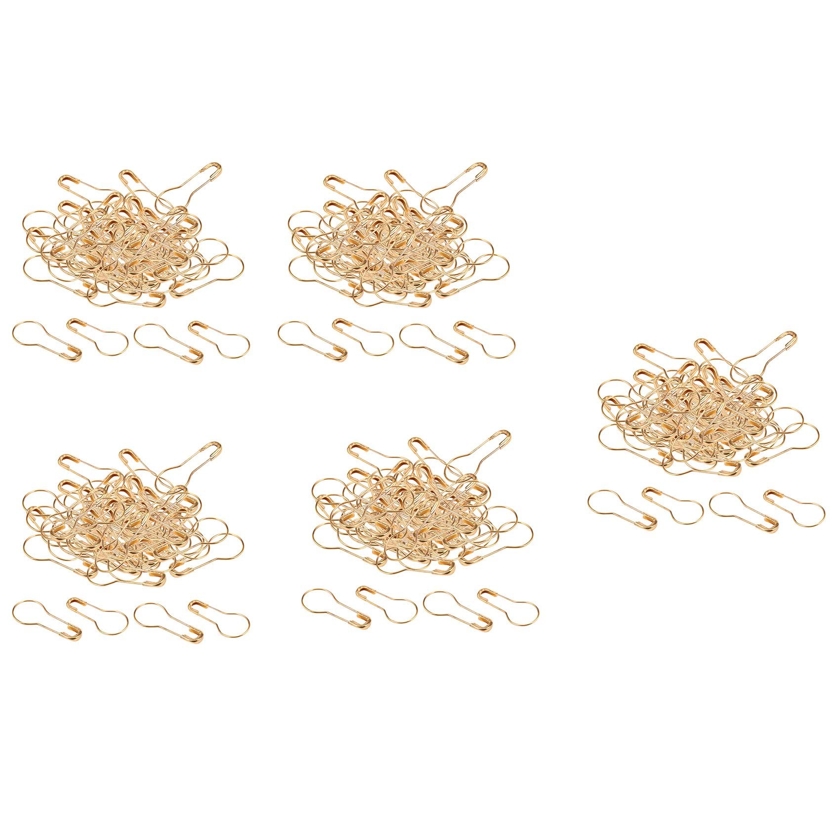 Hndhbfgrt Gourd Hooks Calabash Shape Safety Pins Swing Tag 500 Pcs