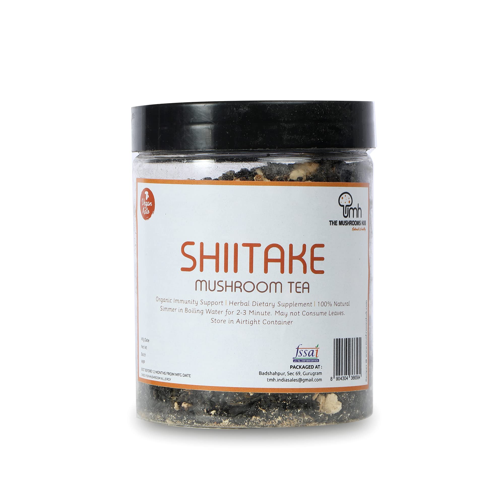 The Mushrooms Hub Green Tea with Shiitake Mushrooms (100 GMS) (B08LSLFGDZ) Amazon Price History, Amazon Price Tracker