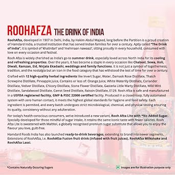 Hamdard Dawakhana Roohafza Sharbat, 750ml