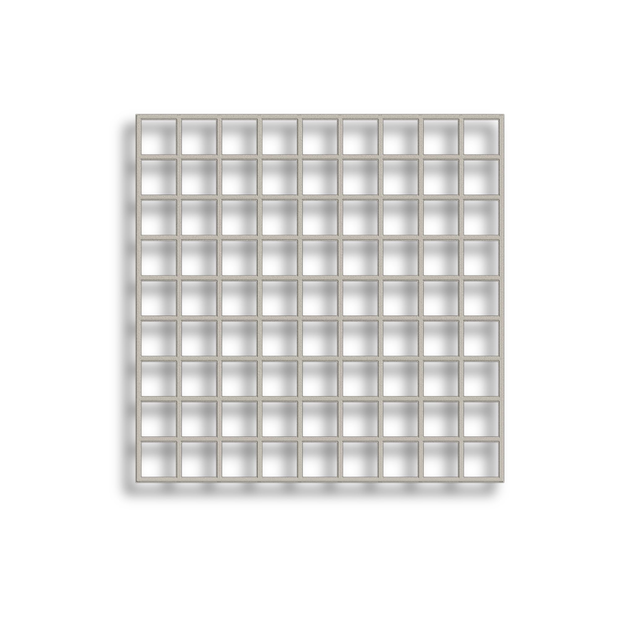 Rejilla de fibra de vidrio de 25 mm de altura, cubierta estándar para bahía de luz, alternativa a la rejilla de acero galvanizado, rejilla antideslizante gris, rejilla de plástico (1200 x 600