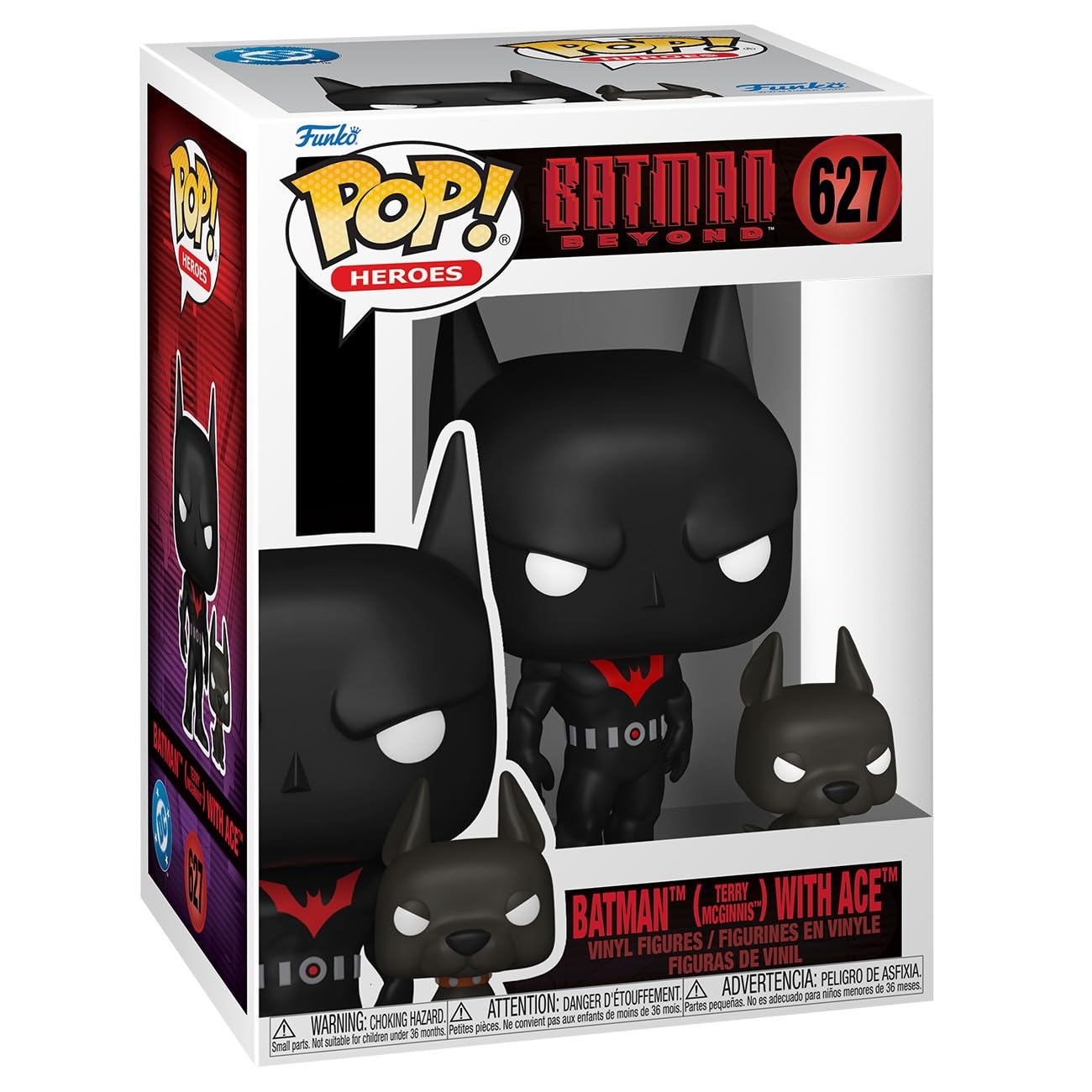 Funko POP! & Buddy: Batman Beyond: Return of the Joker - Batman with Ace - Collectable Vinyl Figure - Gift Idea - Official Merchandise - Toys For Kids & Adults - Model Figure for Collectors