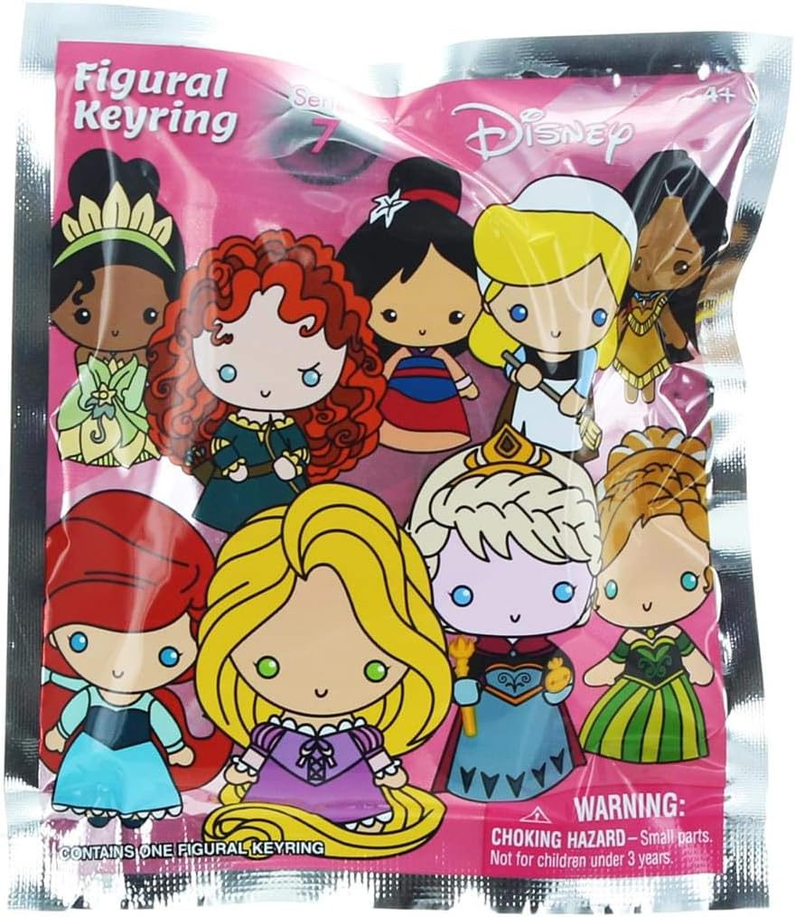 Disney Series 7 Collectible Blind Bag Key Chains