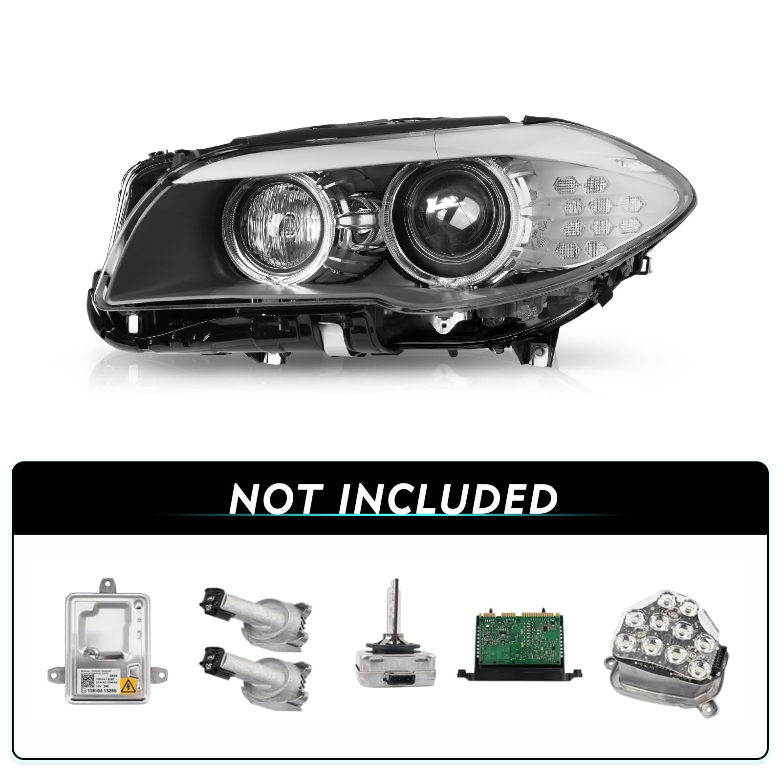 TUSDAR HID/Xenon Adaptive AFS Headlight Assembly Compatible with