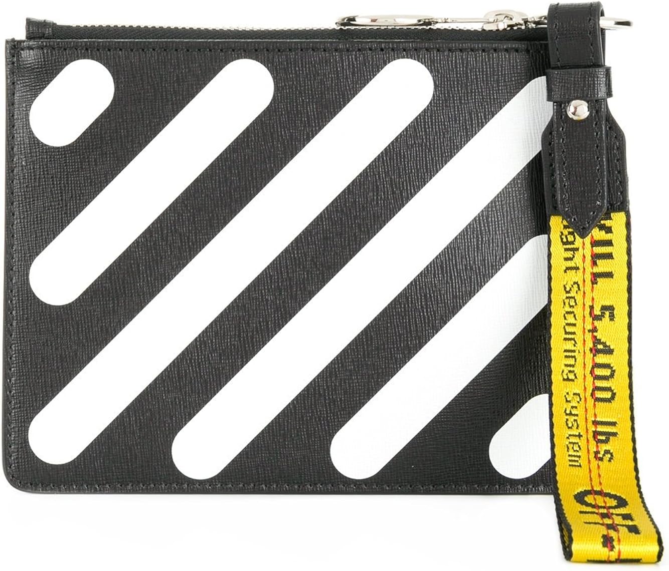 OFF-WHITE - Cartera de mano para mujer blanco/negro Marke Größe, color,  talla Marke Größe UNI: Amazon.es: Ropa