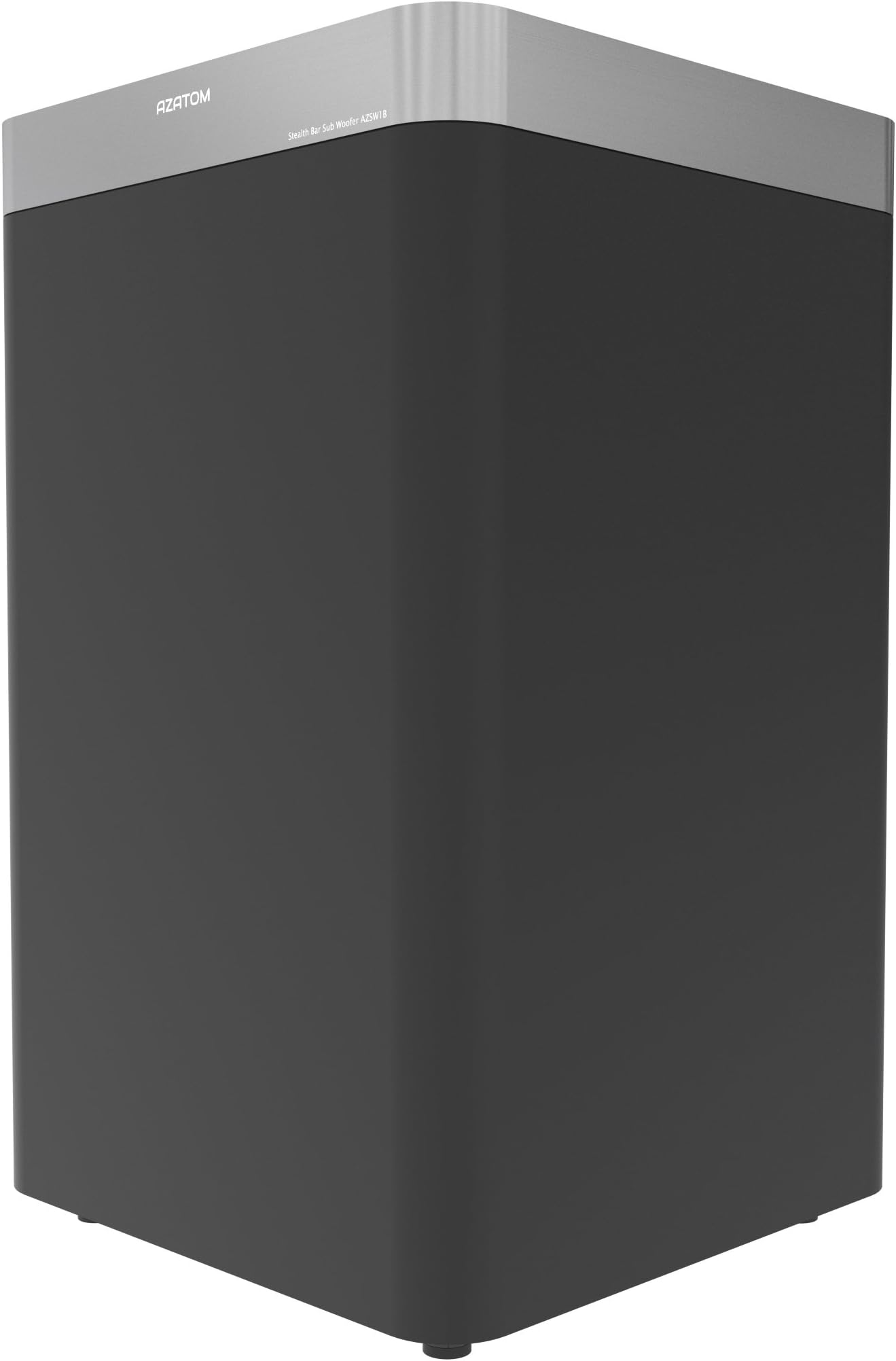 AZATOM® Stealth Bar Sub Woofer wireless speaker - 150 Watts - Works with the Stealth Bar to create the full Home Cinema Experience - 1 button setup then it automatically connects to the Stealth Bar wirelessly - Part of the Stealth Multiroom Series - British Design and Engineering