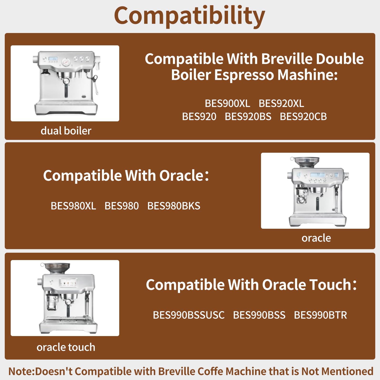 SP0001820 zestaw sond parowych kompatybilny z ekspresami do kawy Breville Sage Dual Boiler Oracle i Oracle Touch, części zamienne do BES900, BES920, BES980, BES990