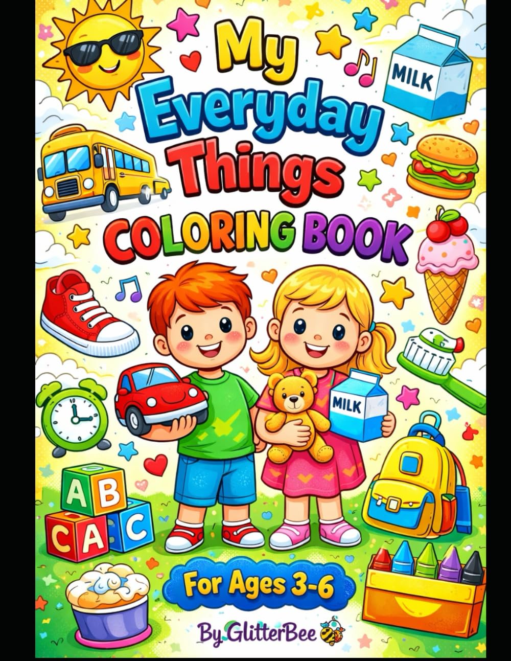 Little Hands, Big Fun: Everyday Objects Coloring Book