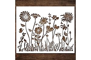 Extra Large Wall Painting Stencils 15x12" by DLY LIFESTYLE