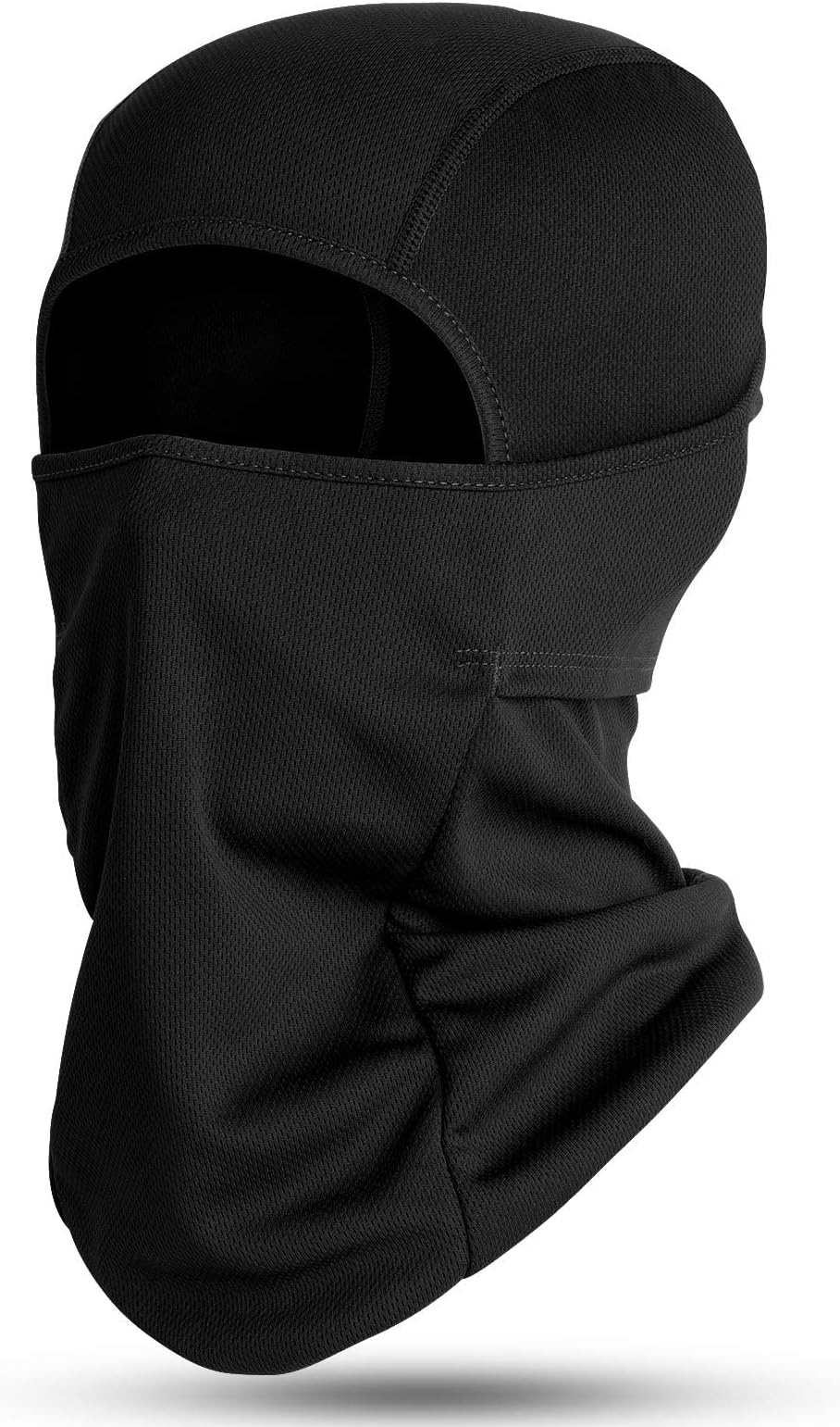 Cycling Face Mask, Motorcycle Cycling Ski Mask, UV Protection Helmet Liner Windproof Outdoor Headwear Men Women, Sunscreen, Dustproof, Comfortable, Skin-Friendly and Breathable (Black)