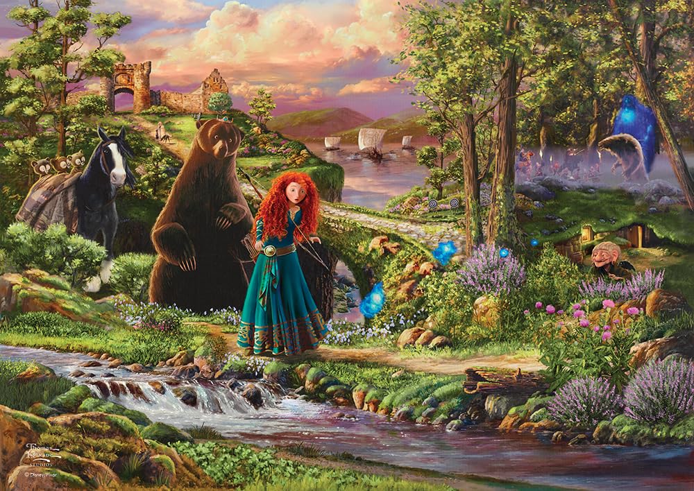Amazon.com: MIGHTYPRINT Disney Brave 24 x 17 Wall Art | Durable