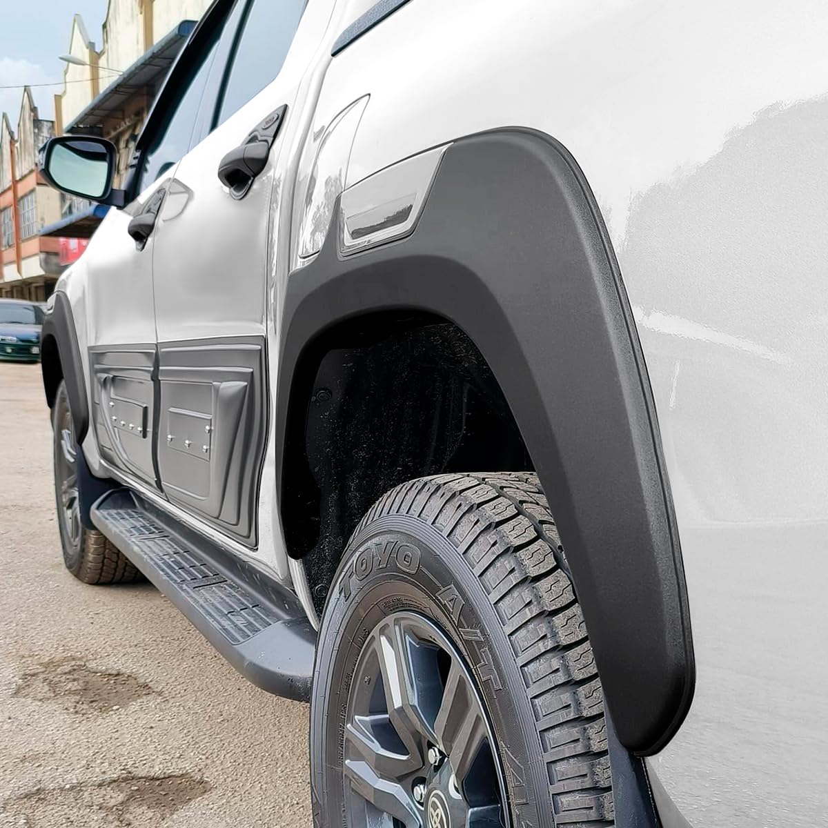 Extensor de Guardabarros 6 Pulgadas para Toyota Hilux 2015-2025, AN110, AN120, AN130, Invincible, Revo, Rocco, GR Sport 12 mm