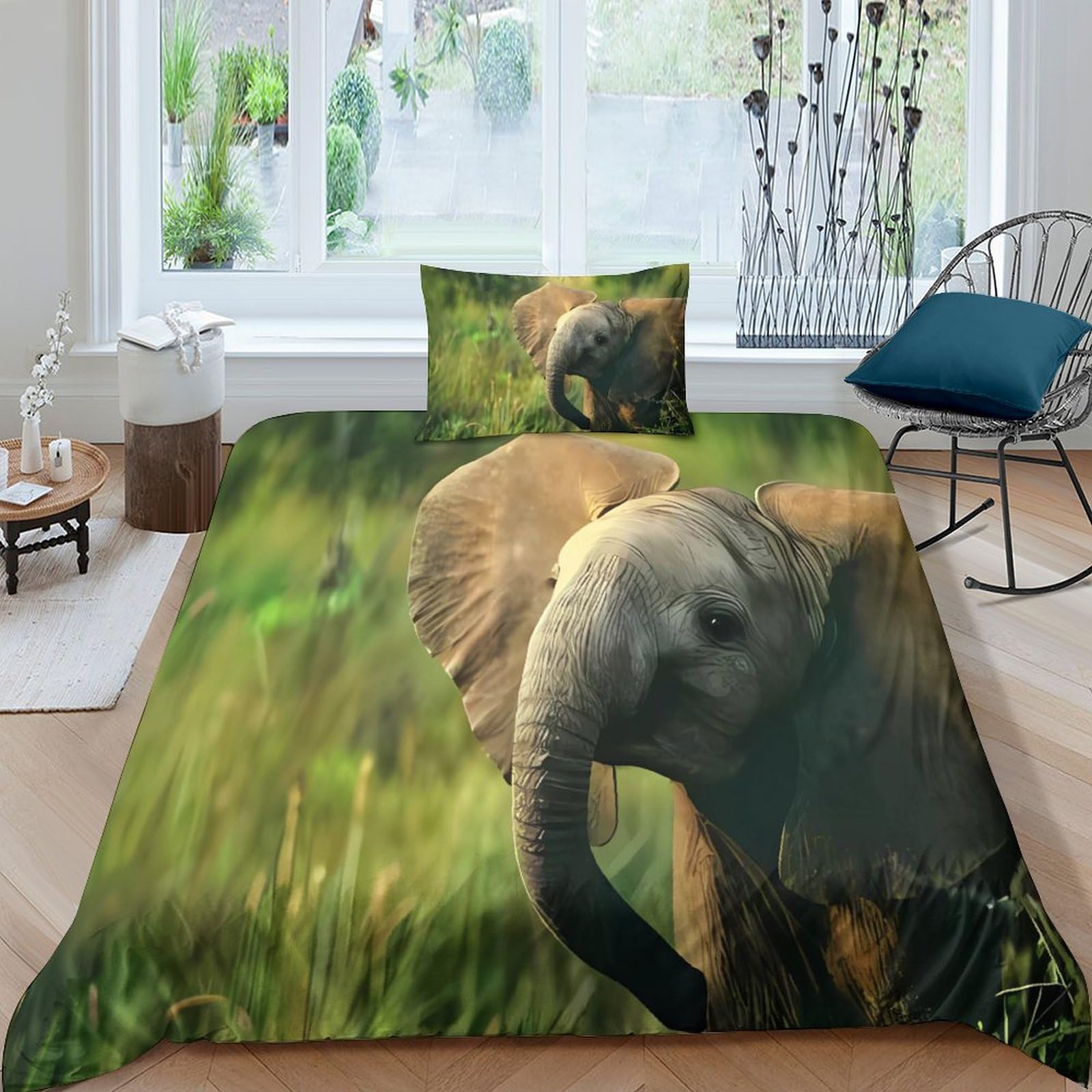 Housse de couette party zoo en microfibre super soft de qualité supérieure