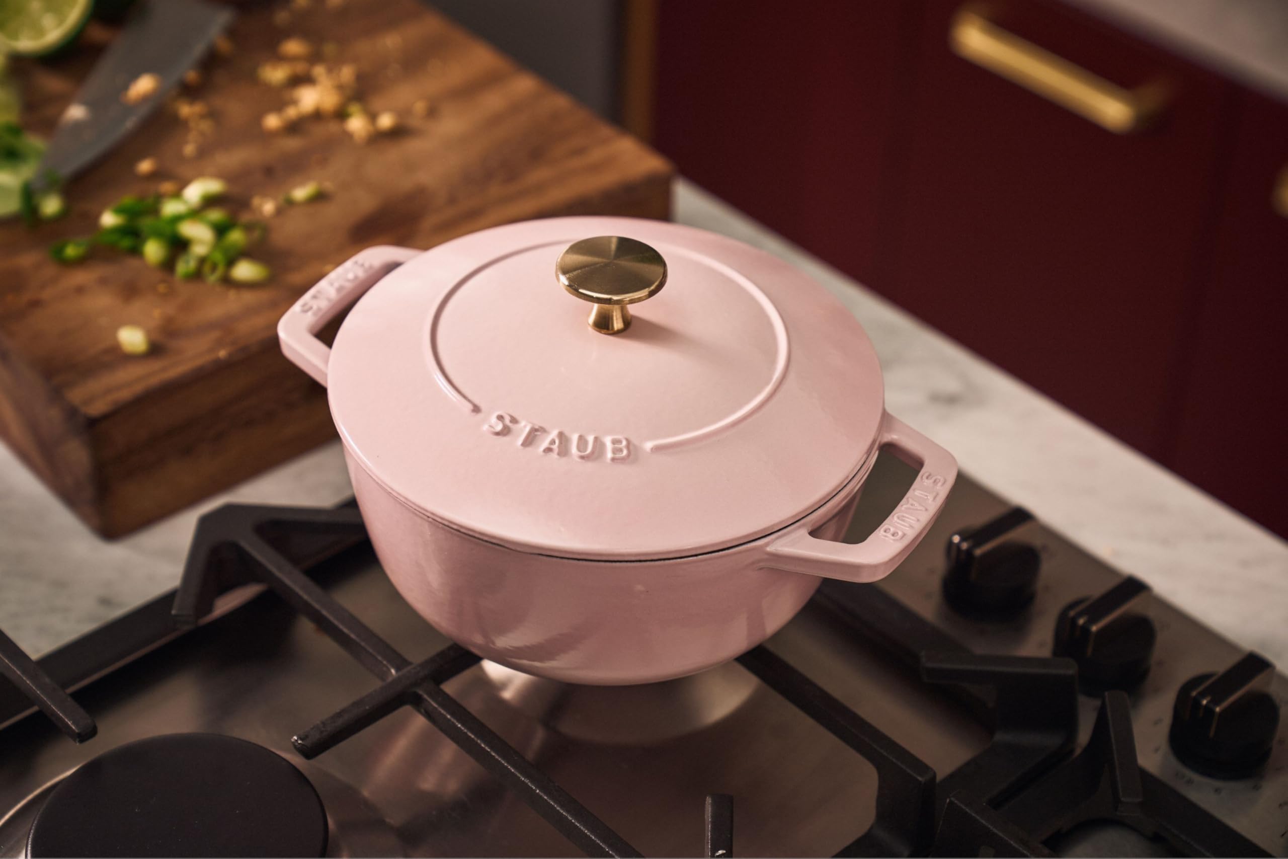 Amazon.com: Staub Wa-NABE Sorbet Rose Z1032-761 Wanabe Sorbet Rose