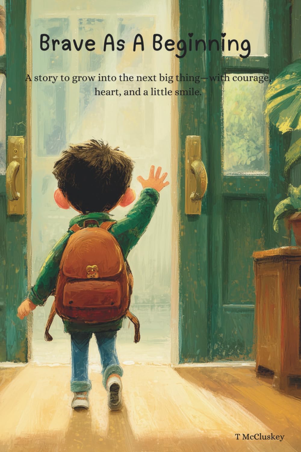 Brave As A Beginning: A story to grow into the next big thing—with courage, heart, and a little smile.