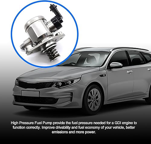 Miniatura 2 de OXCANO Bomba de combustible mecánica de alta presión 12641847 EP1028 compatible con Buick Lacrosse Regal Varano Chevy Captiva Equinox Impala Malibu