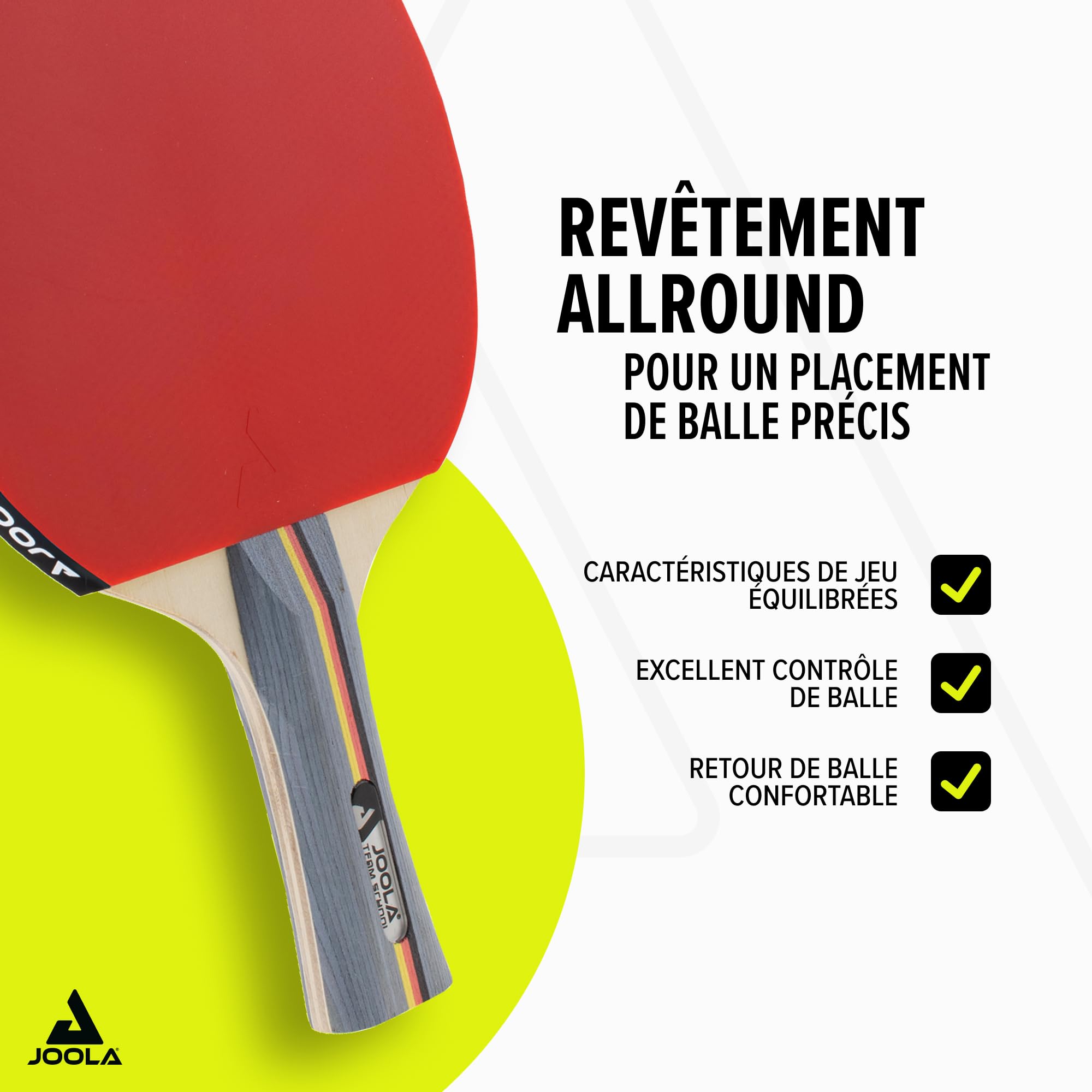JOOLA Set de Raquettes de Ping Pong TEAM SCHOOL