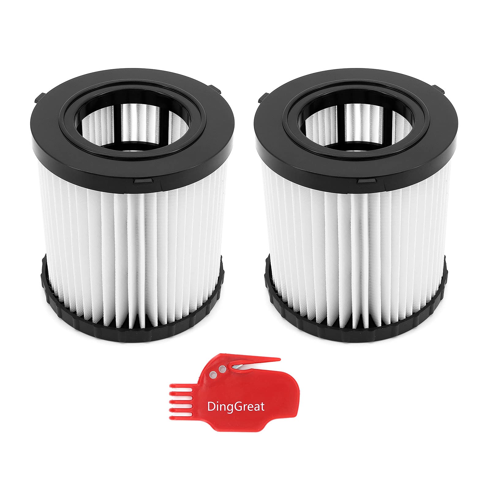 Filtro de cartucho de repuesto compatible con DeWalt DCV5801H para DeWalt DCV580 & DCV581H Aspiradora en seco y húmedo
