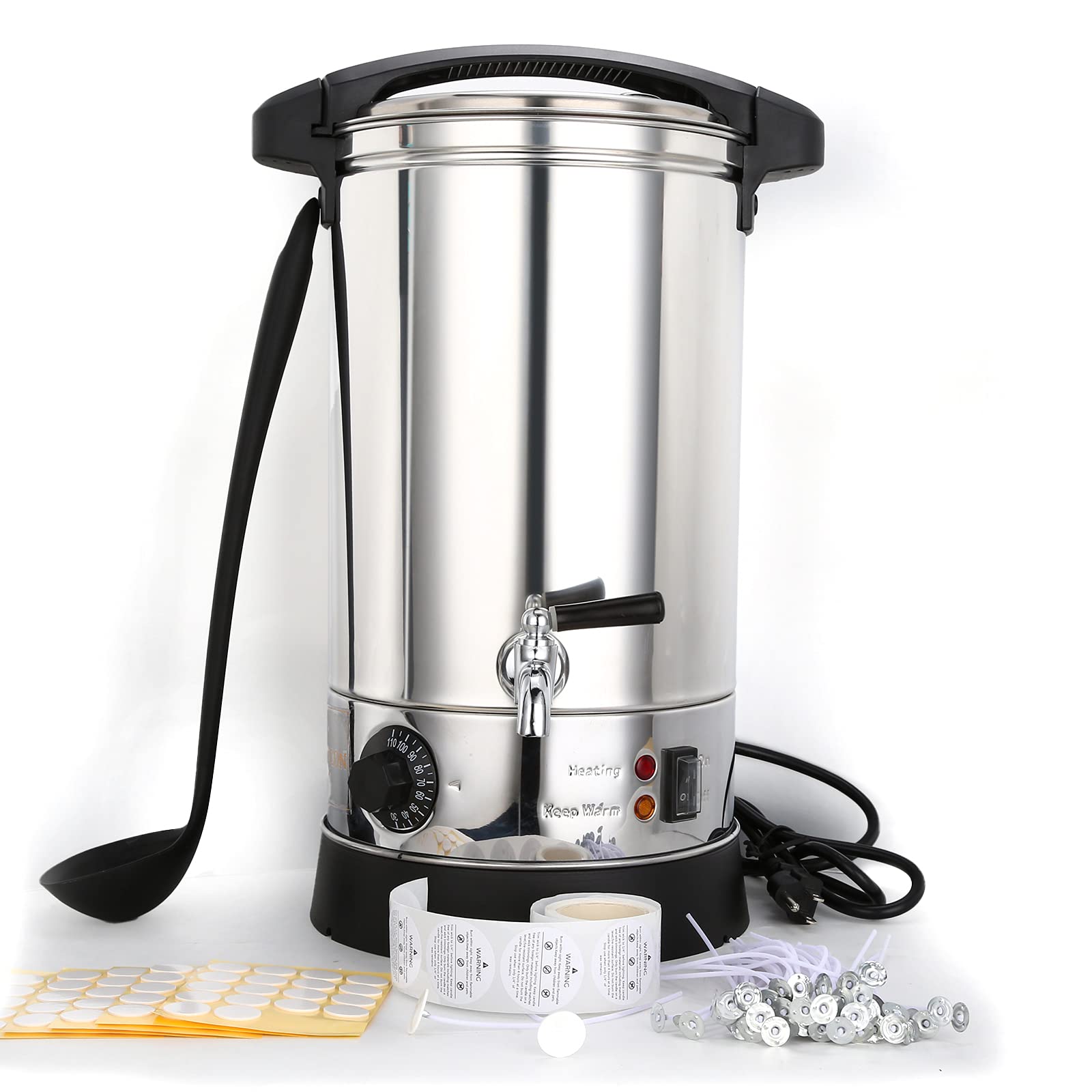 Buy Wax Melter for Candle Making, Large Electric 10.5 Qts Wax Melting