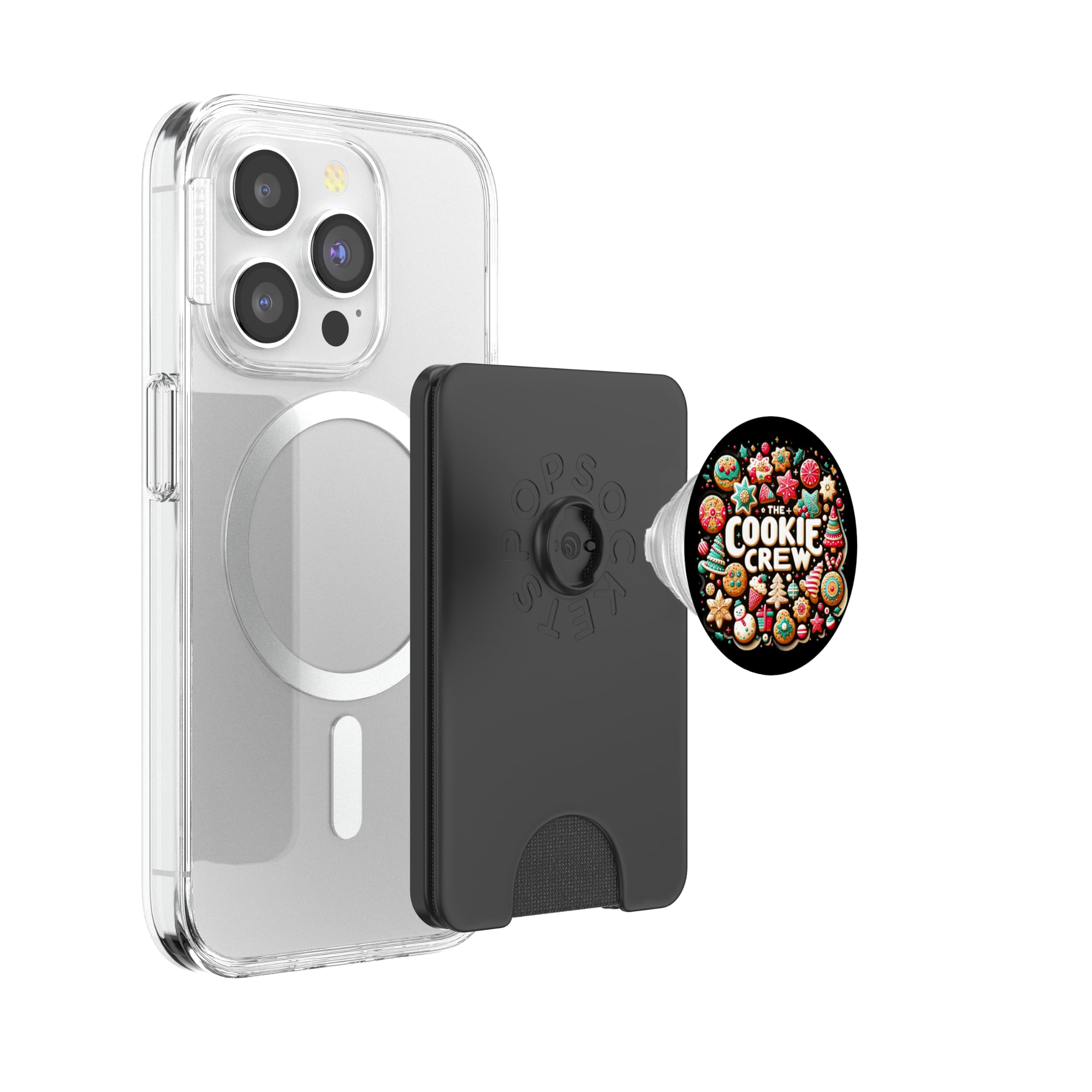 L'équipe de pâtisserie de Noël est la pâtisserie de Noël PopSockets PopWallet pour MagSafe