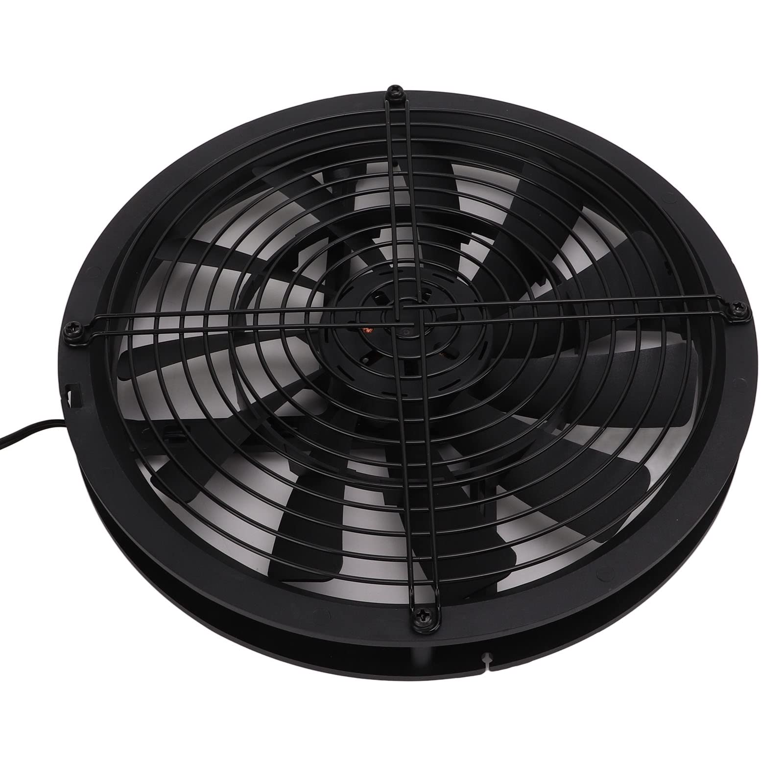 Ventilatore da 10 pollici di diametro alimentato a pannello solare da 100 W per il bagno delle serre degli yacht