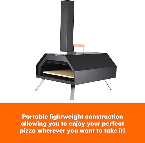 Miniatura 3 de Zorestar Horno de pizza al aire libre - Horno de pizza ligero de acero inoxidable - Máquina de pizza portátil ideal para cocina al aire libre o