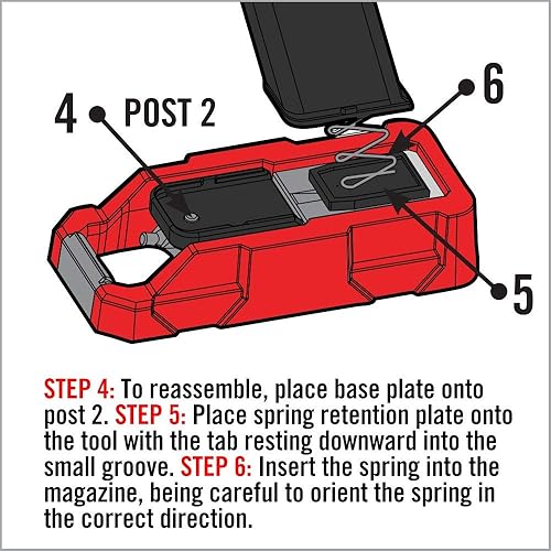 Miniatura 7 de Real Avid Herramienta de placa magnética para mantenimiento de cargador Glock, perfecta para instalar, cambiar y limpiar de forma segura placas base