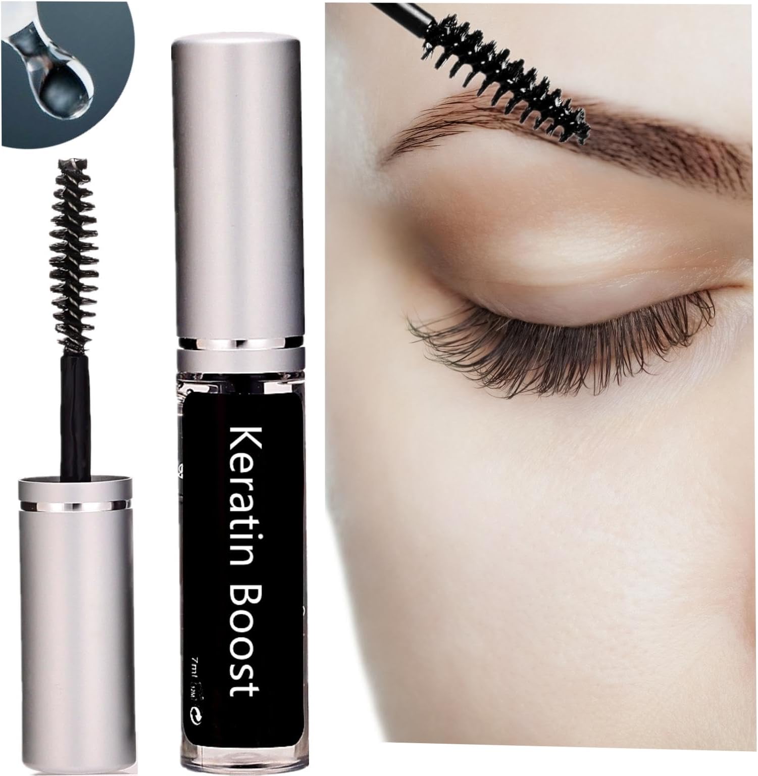 Lash Lift Care, Brow Lamination Aftercare Eyelash Perm Nutrition, Treat Burning Eyebrow Save Messy Lash, 8 weeks Keratin Care For and Perm/Lift(7ml)