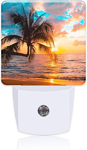 Miniatura 12 de Luz nocturna de paisaje de montaña, luces nocturnas modernas enchufables a la pared, sensor de atardecer a amanecer, luz nocturna para niños, baño,