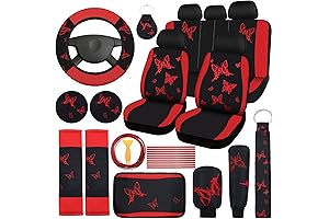 BBTO 43 Pcs Butterfly Car Seat Full Set