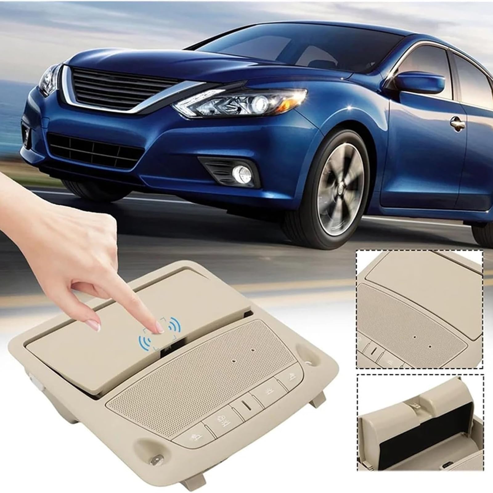 Lampada da tetto interno auto 26430C990D 26430C990C 26430C990A Lampada da lettura per console aerea per 2013-2018 parte